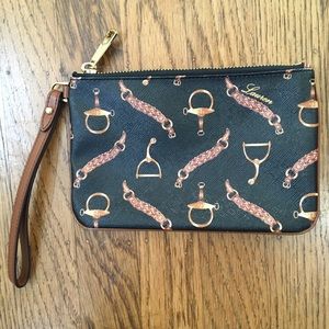 Ralph Lauren horsebit wristlet